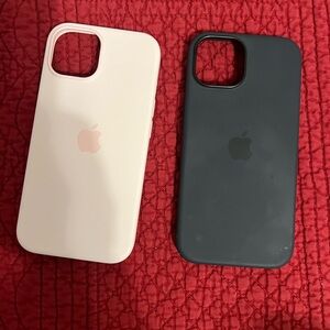 iPhone 15 apple silicone case bundle